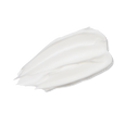 Heavenly Moisturizing Cream smear. A white soft textured cream with a light texture that is non-greasy.