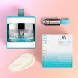 Age Rewind Neck Cream with spatula, box next to smear